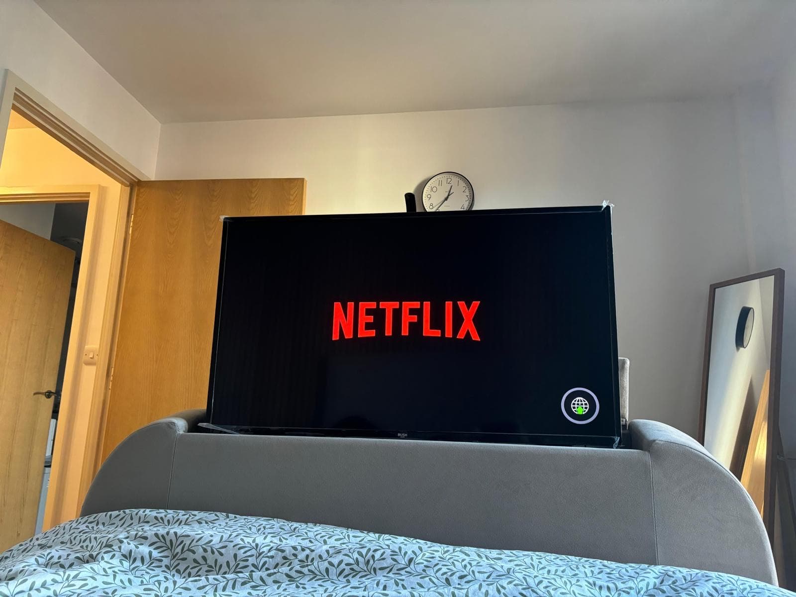 TV Bed with Private Balcony